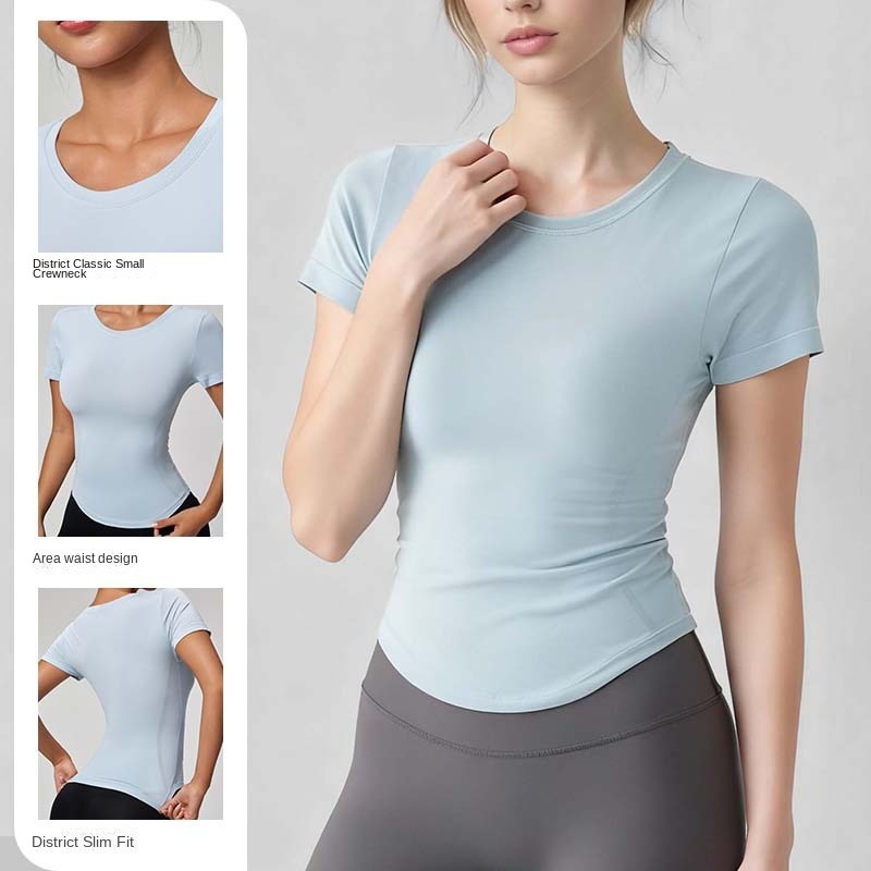T Shirt Tight Fit - Dyenf Impact Women's Sports Short Sleeve