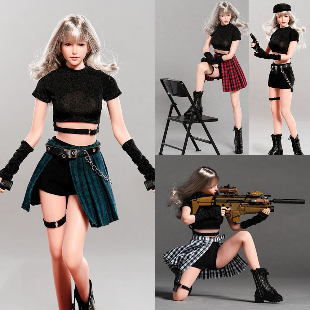 T Shirt Tight Fit - Chili Toys Cl001 1/6 Female Sexy