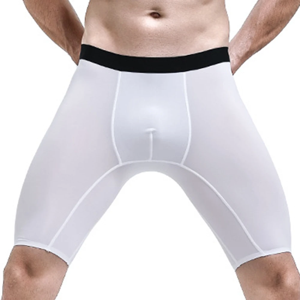 Men Long Leg  Boxer Shorts Bre - Long Leg Trunk Men review and price