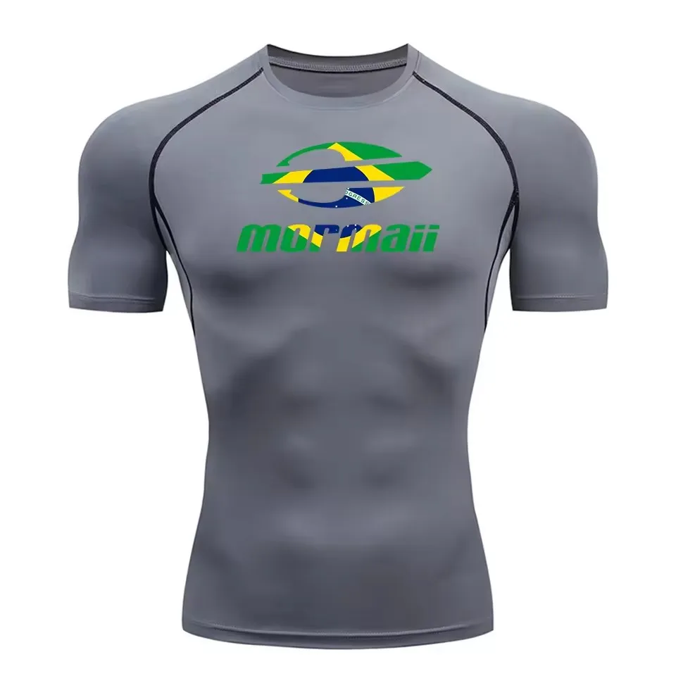 Men Rash Guard Surfing Diving  - T Shirt Tight Fit review and price