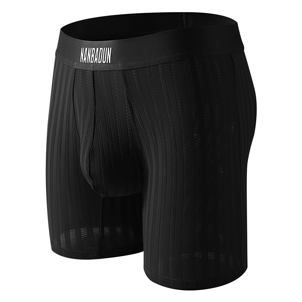 Men Ice Silk Long Leg Shorts B - Long Leg Trunk Men review and price