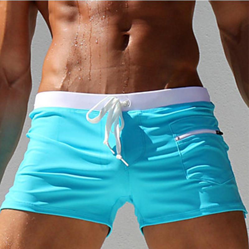 New Plus Size Mens Swim Pants  - Trunk Breathable Men review and price