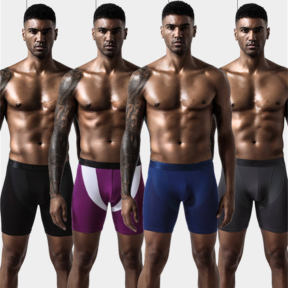 2pcs/Lot underpants leg up lon - Long Leg Trunk Men review and price