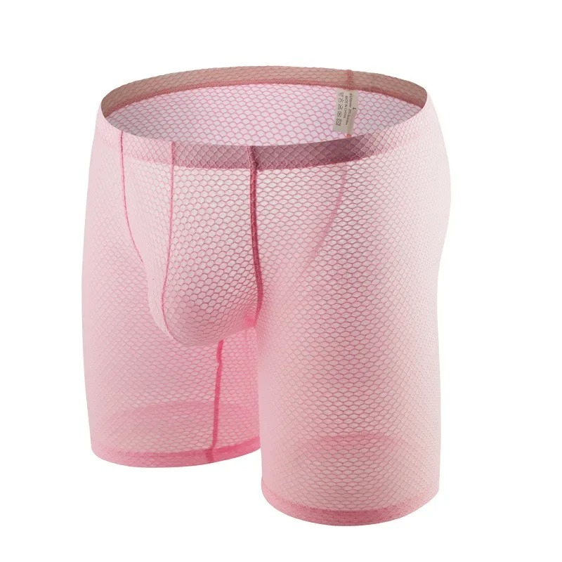 Men's Underwear Gays See Throu - Long Leg Trunk Men review and price