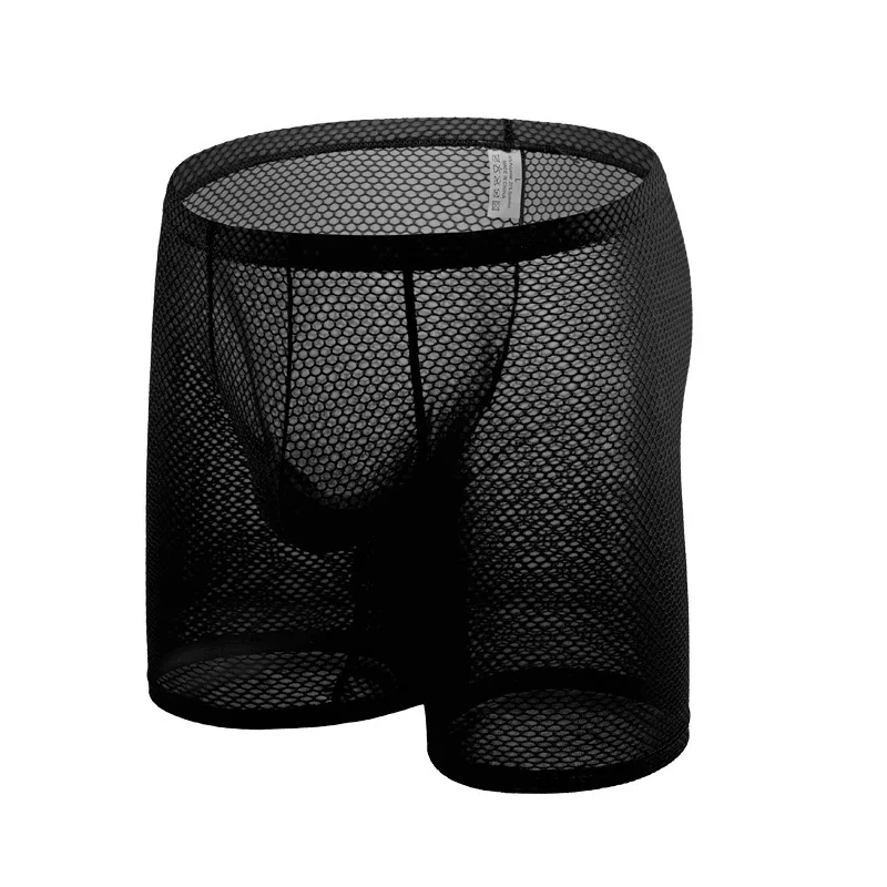 Men's Underwear Gays See Throu - Long Leg Trunk Men review and price