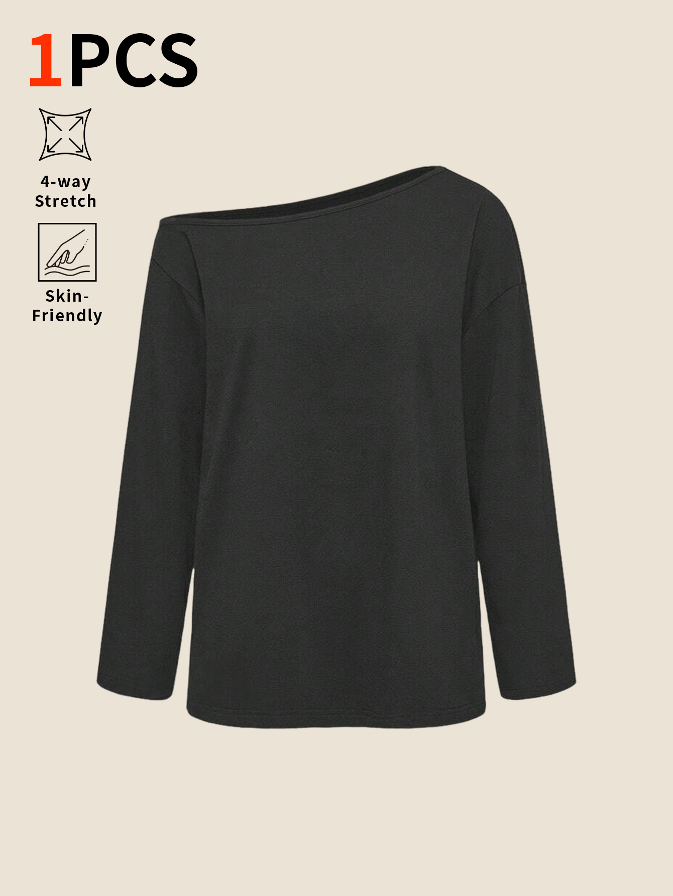 Slightly-sloped shoulder solid - Base Layer Top review and price