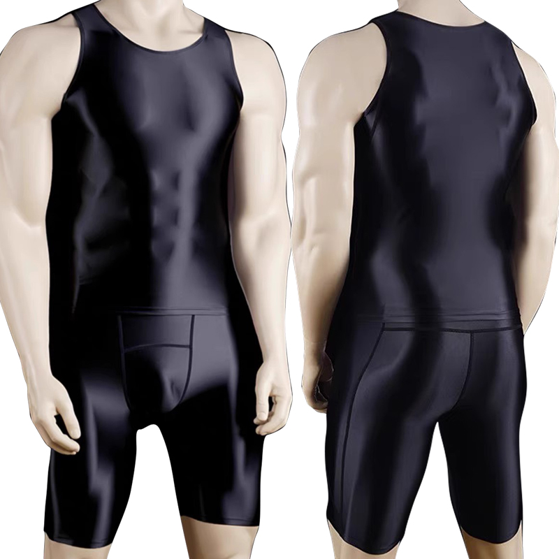 Men Thin Fitness vest Tights s - Compression Shorts Athletes review and price