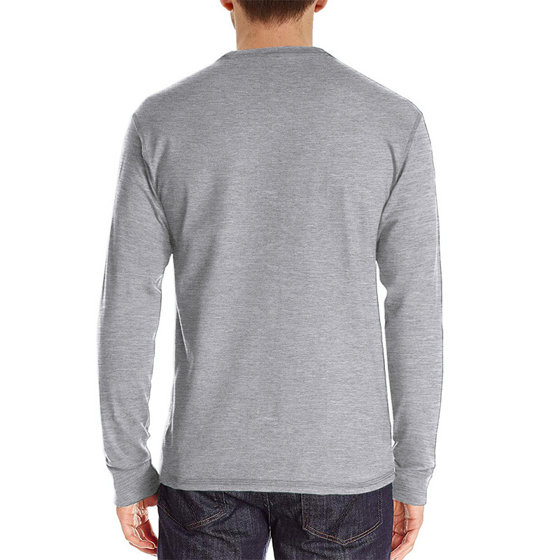 Men's Long Sleeve Henley Style - Undershirt Crew Neck review and price