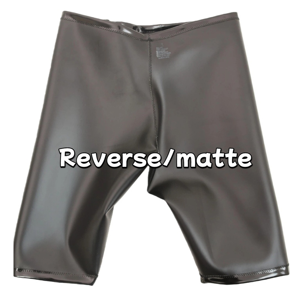 Men Cloth Latex Smooth Panties - Long Leg Trunk Men review and price