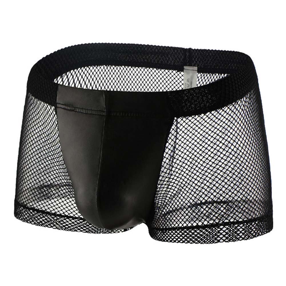 Men Mesh See Through Boxer Sho - Pouch Boxer Pouch review and price