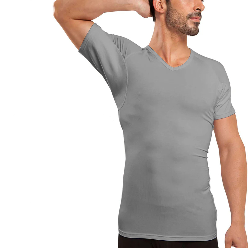 Men Undershirts Anti-transpira - Undershirt Crew Neck review and price