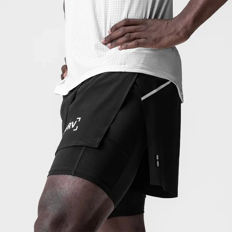 Men's 2in1 Running Shorts Quic - Compression Shorts Athletes review and price