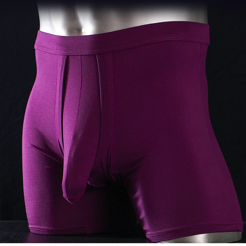 2PCS Mens Long Legs Underwear  - Long Leg Trunk Men review and price