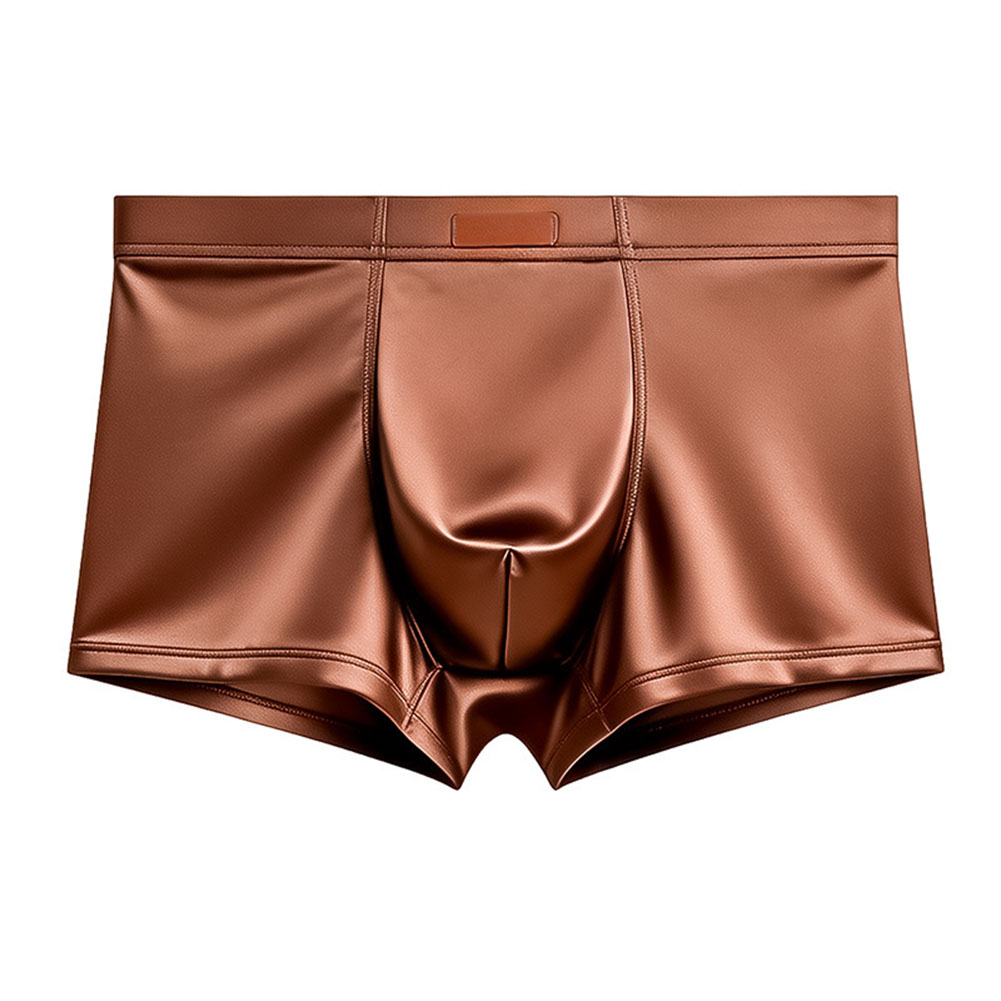 Men Ice Silk Satin-like Boxer  - Pouch Boxer Pouch review and price