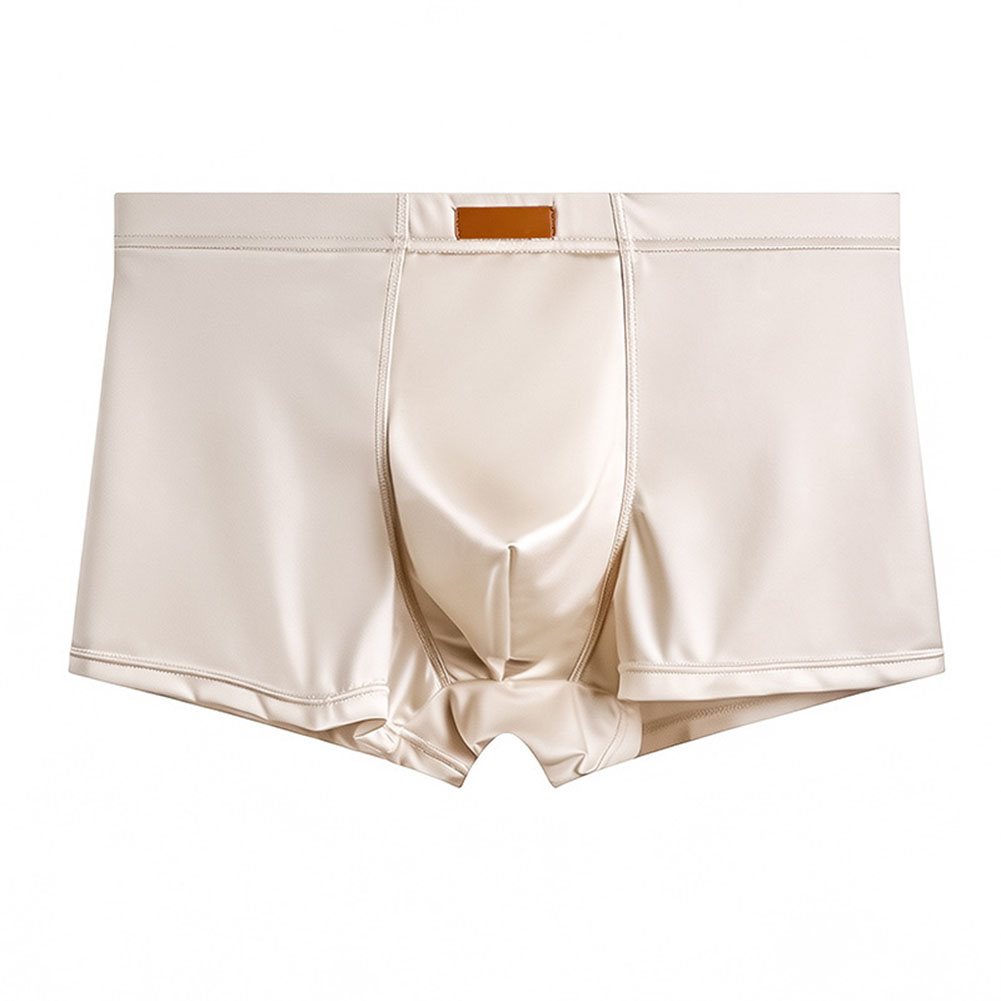 Men Ice Silk Satin-like Boxer  - Pouch Boxer Pouch review and price
