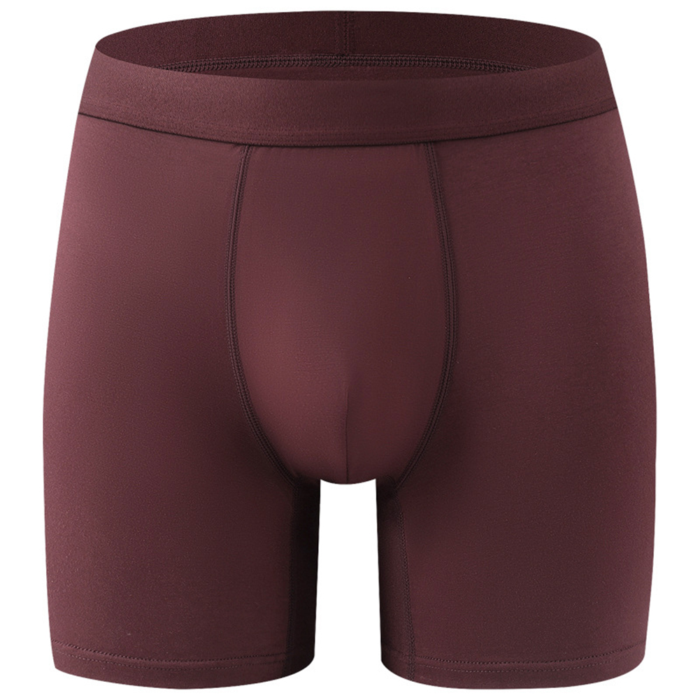Men Long Leg Boxers Breathable - Bamboo Fiber Trunk review and price