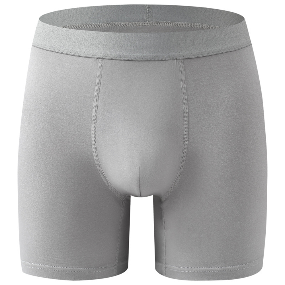 Men Long Leg Boxers Breathable - Bamboo Fiber Trunk review and price