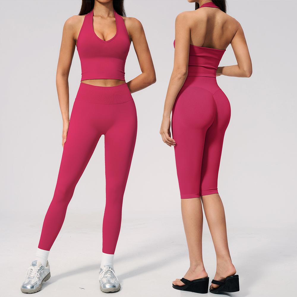 Seamless Yoga Suit 2PCS Women  - Compression Shorts Athletes review and price