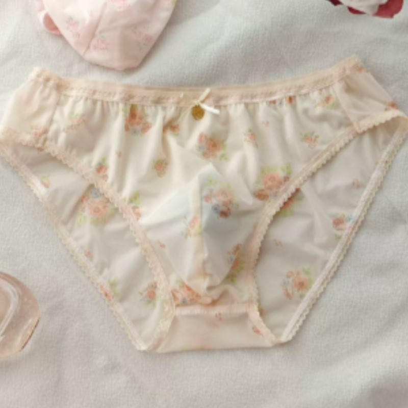 Japanese New Sweet Floral Bow  - Pouch Boxer Pouch review and price