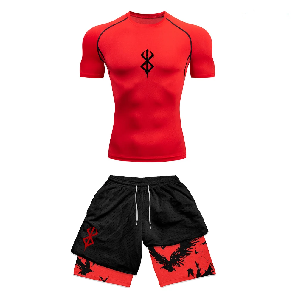Anime 3D Printed Men's Compres - Compression Shorts Athletes review and price