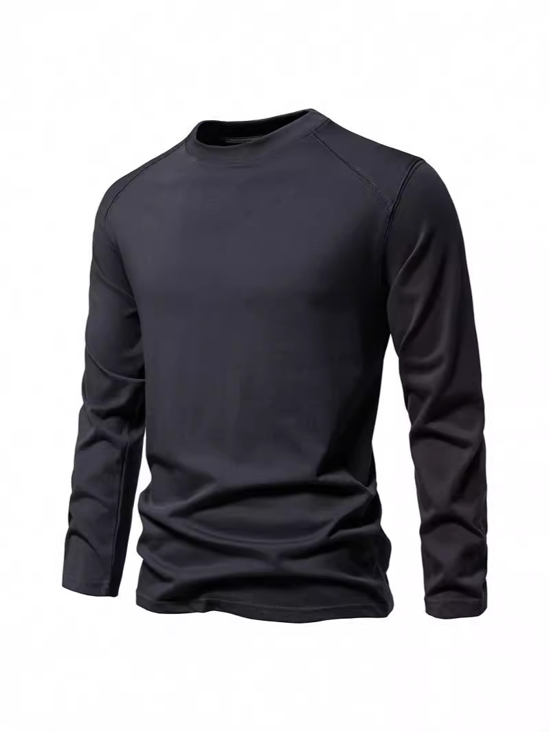 American Men's Long Sleeve T-S - Undershirt Crew Neck review and price