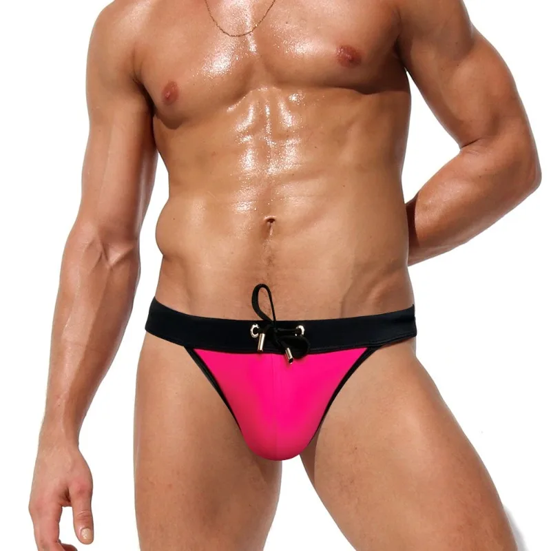 Sexy Bikini Men Sexy Swimming  - Trunk Breathable Men review and price