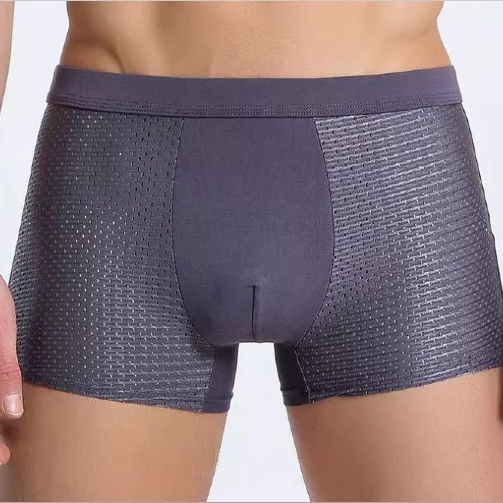 Comfortable Mens Ice Silk Unde - Performance Boxer Sport review and price