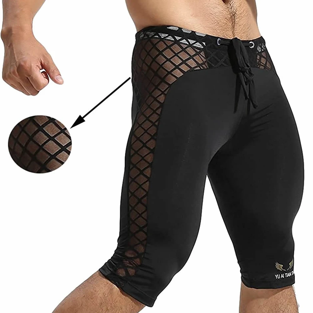 Men Sport Fitness Shorts Quick - Mesh Sport Boxer review and price