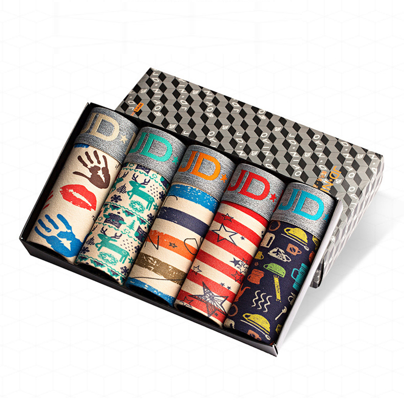5Pcs/lot Men Underwear Cotton  - Boxer Shorts Modal review and price