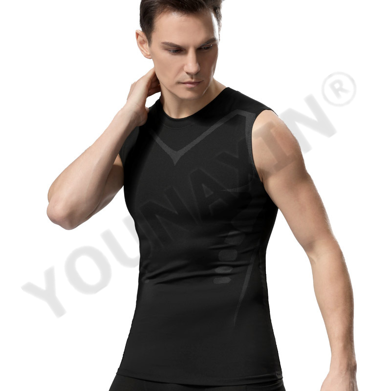 3 Pieces Men's Sleeveless T-Sh - Base Layer Top review and price