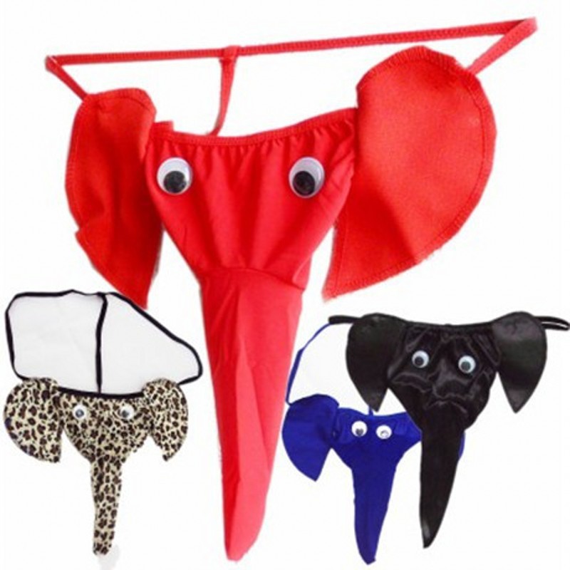 Men's Sexy Elephant Thong Unde - Trunk Breathable Men review and price