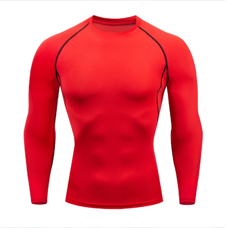Men Sport T-shirt Quick Dry Bo - T Shirt Tight Fit review and price