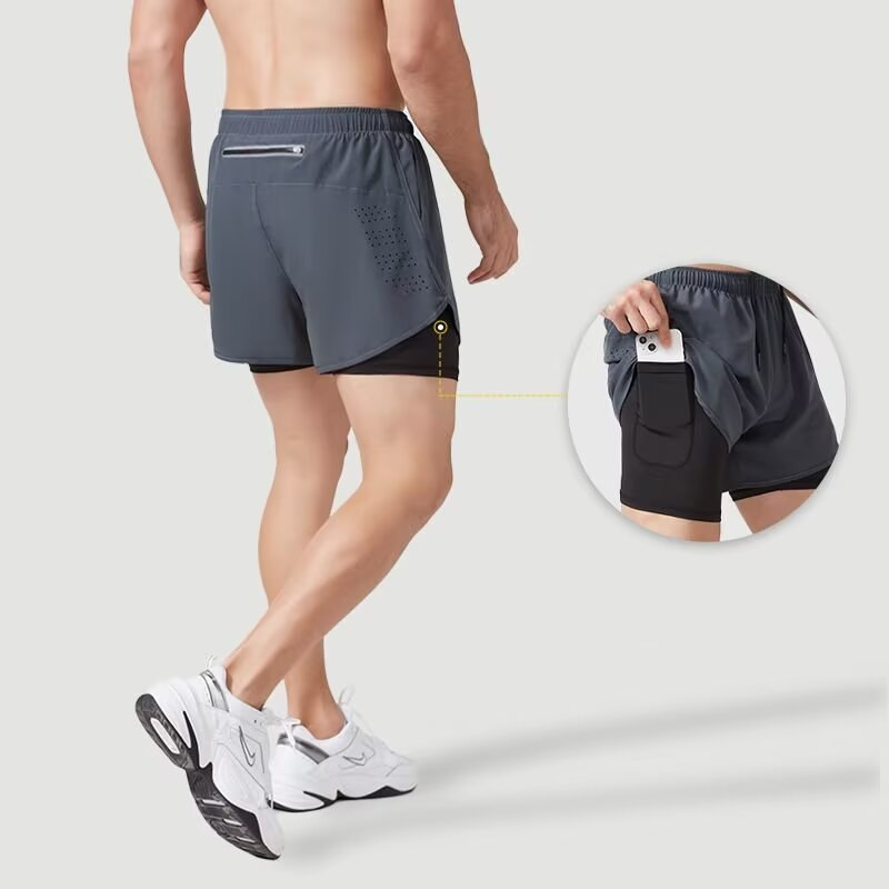 Men 2 in 1 Compression Liner S - Compression Shorts Athletes review and price